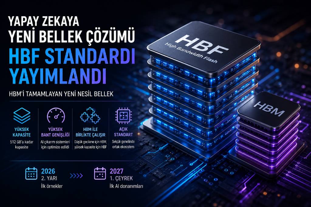 Yapay Zekaya yeni bellek standartı geliyor