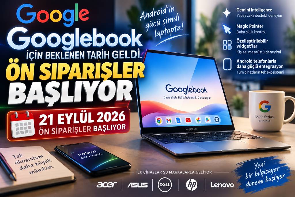 Googlebook için tarih belli oldu
