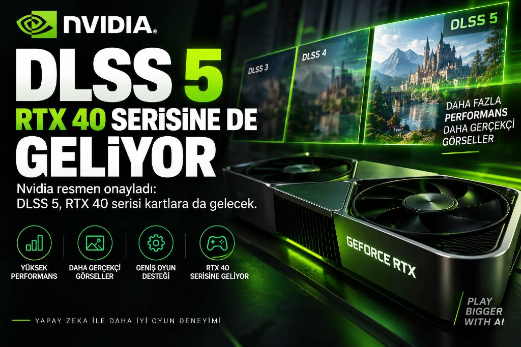 Nvdia, DLSS 5.0'ı RTX 40 serisine de getiriyor