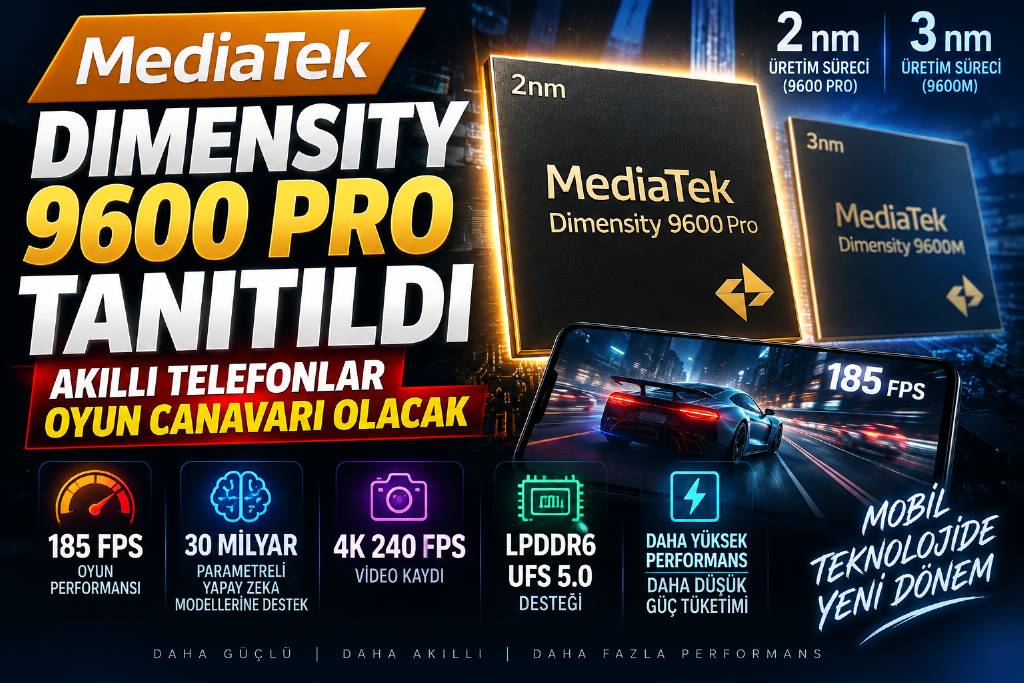 Mediatek Dimensity tanıtıldı: "Akıllı telefonlar level atlıyor"