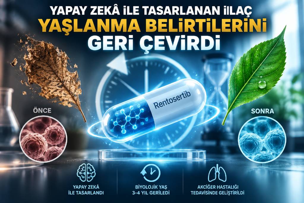 Yaş ilerlemesini geri döndürecek ilaç yapım aşamasında