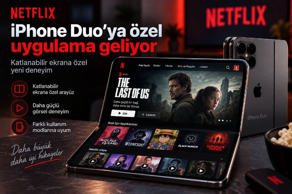 Netflix Iphone Duo'ya özel tasarım getiriyor